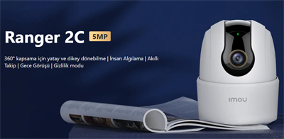 Imou IPC-K2ECP-5H1W 5 Mp Iç Ortam Pt Kamera Ranger 2c