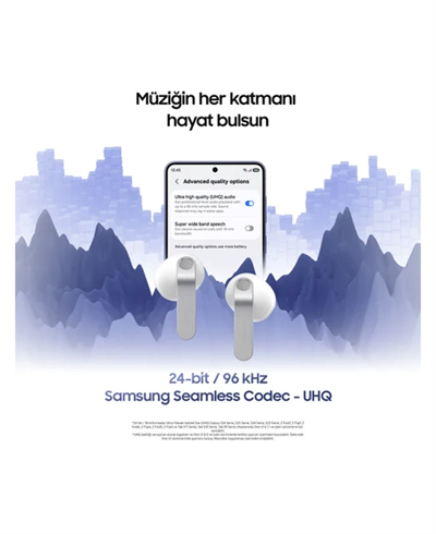 Samsung Galaxy Buds4 ANC Bluetooth Kulaklık Beyaz — Sıfır, Samsung Türkiye Garantili