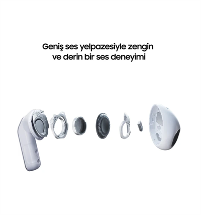Samsung Galaxy Buds4 ANC Bluetooth Kulaklık Siyah — Sıfır, Samsung Türkiye Garantili