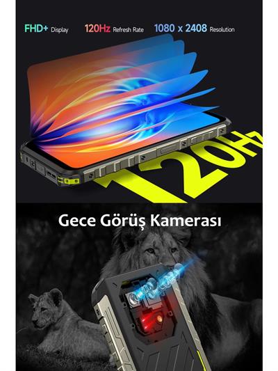 Ulefone Armor 22 128 GB 8 GB RAM Siyah Cep Telefonu (Ulefone TR Garantili) - Outlet