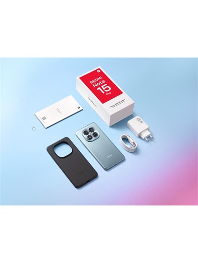 Xiaomi Redmi Note 15 Pro 512GB 12GB Mavi Cep Telefonu — Sıfır, Türkiye Garantili