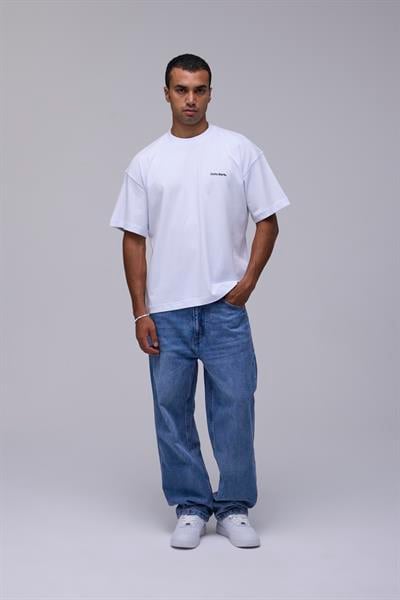 Beyaz Basic Oversize Fit Tişört