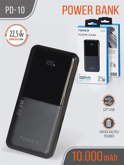 Tonex 10 B. 22.5W Powerbank