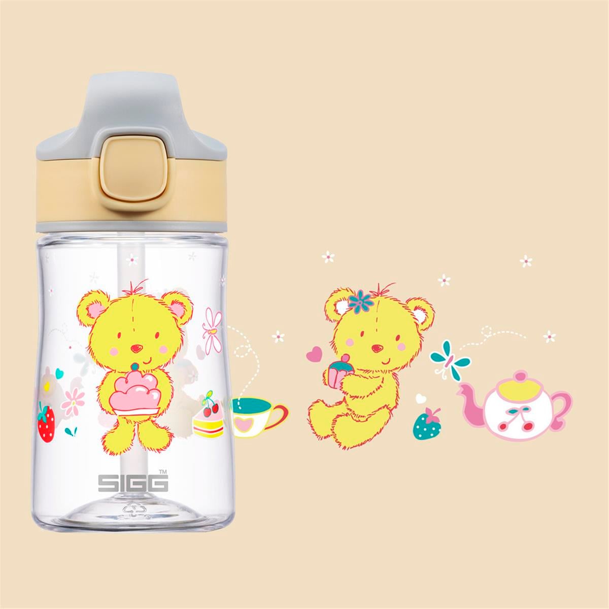 Sigg 8731.40 Miracle 0.35L Çocuk Matarası, Furry Friend