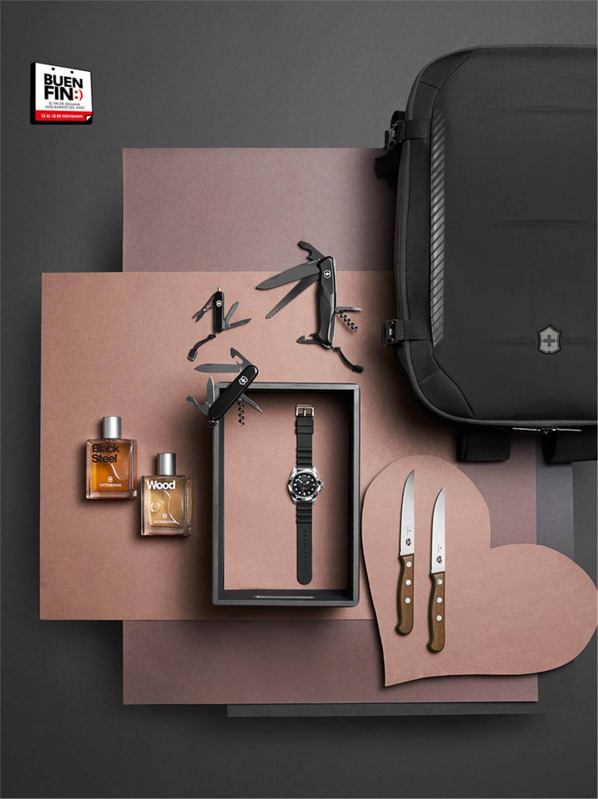 ​Victorinox 0.9563.C31P Ranger Grip 55 Onyx Siyah Çakı