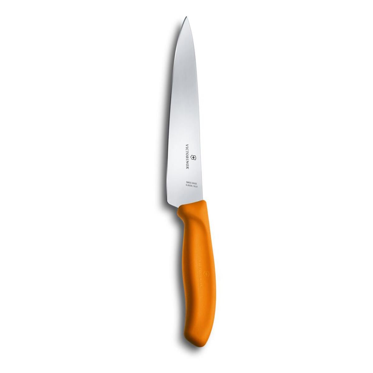 ​​​​​​​​​​​​​​​​​​​​​​​​​​​​​​​​​​​​​Victorinox 6.8006.19L9B 19cm Turuncu Doğrama Bıçağı, Blisterli Paket