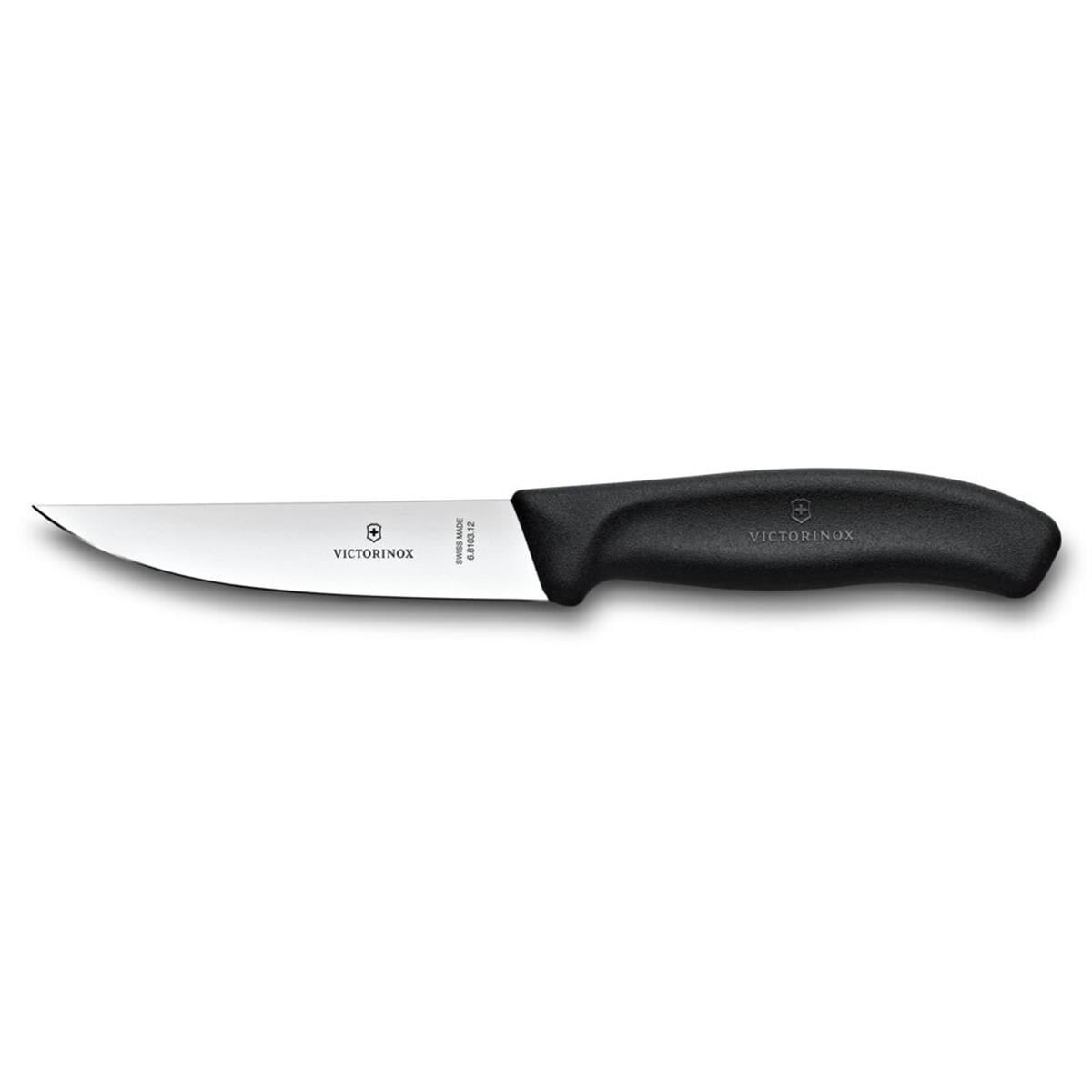 ​​​​​​​​​​​​​​​​​​​​​​​​​​​​​​​​Victorinox 6.8103.12B 12cm Siyah Doğrama Bıçağı, Blisterli Paket