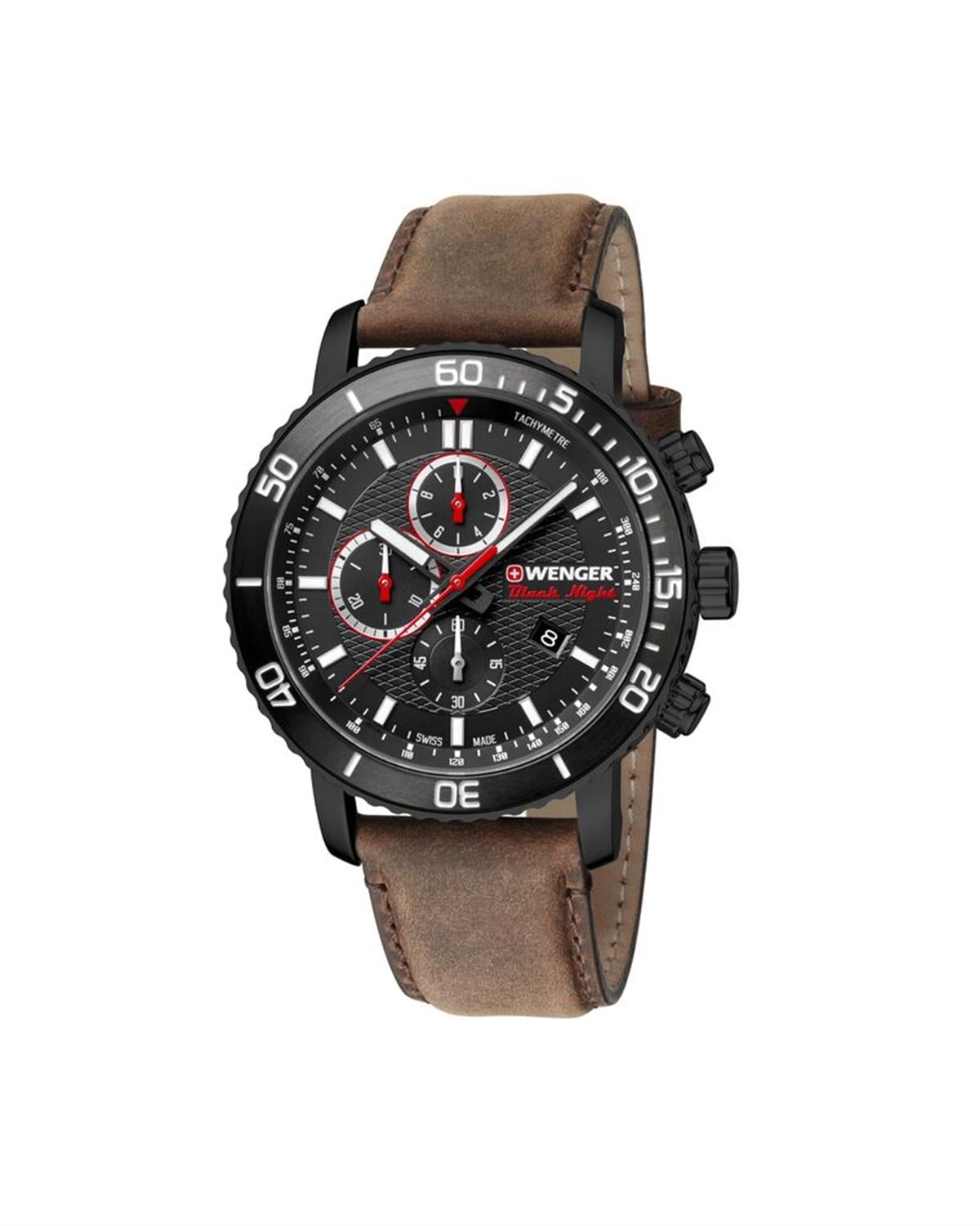 ​Wenger 01.1841.107 Roadster Black Night Saat