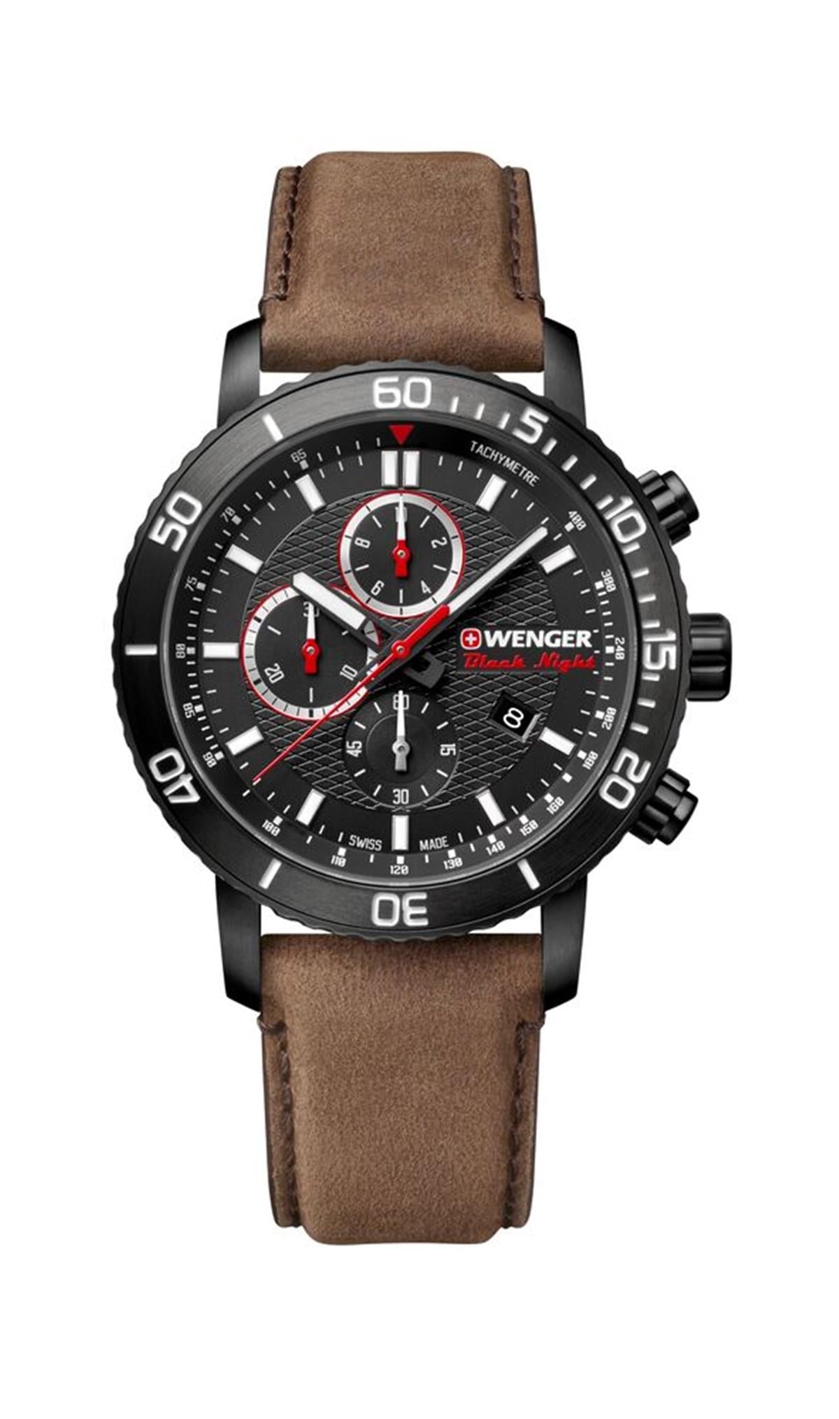 ​Wenger 01.1841.107 Roadster Black Night Saat