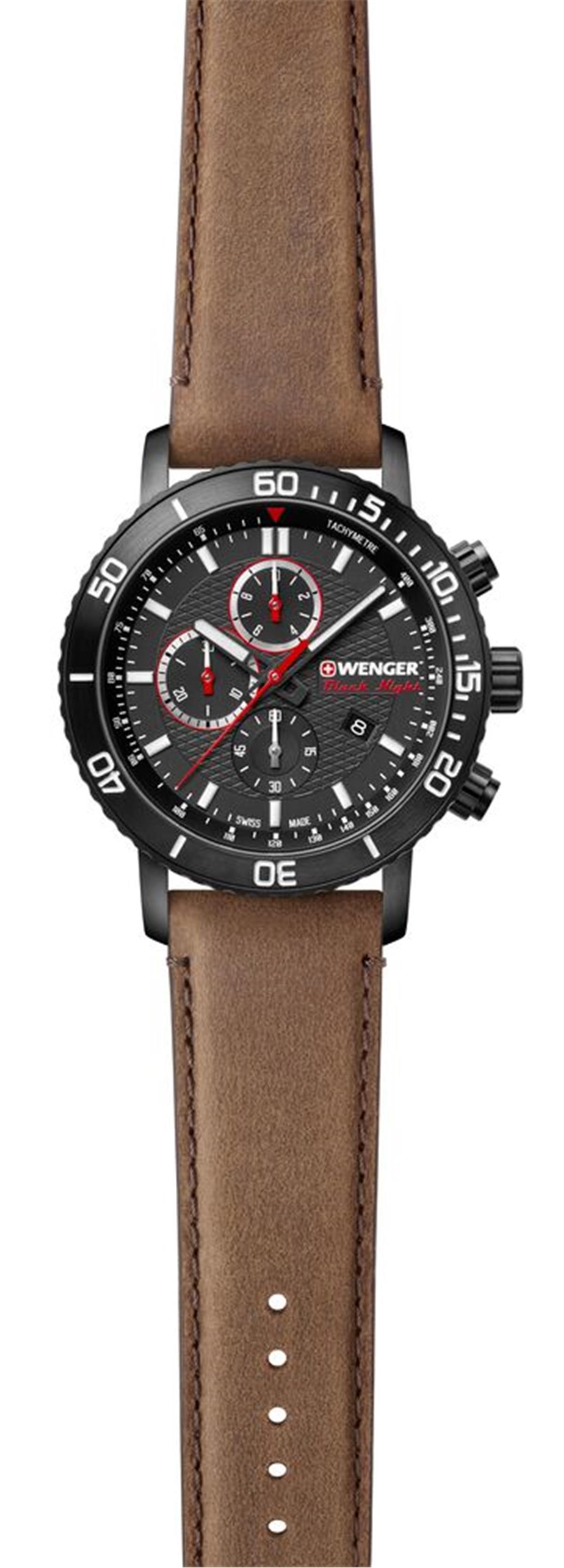 ​Wenger 01.1841.107 Roadster Black Night Saat