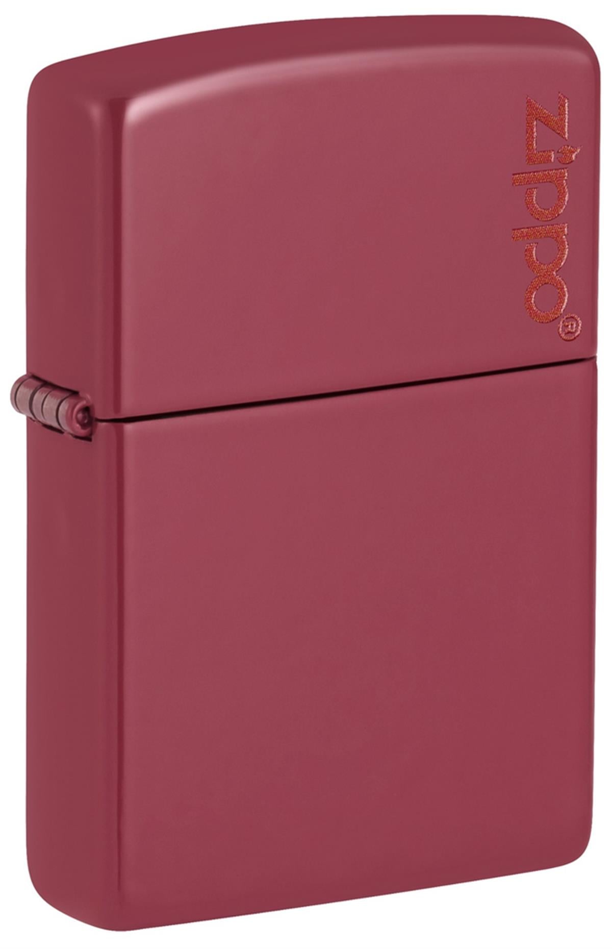 49844Zl Red Brick Zippo Logo