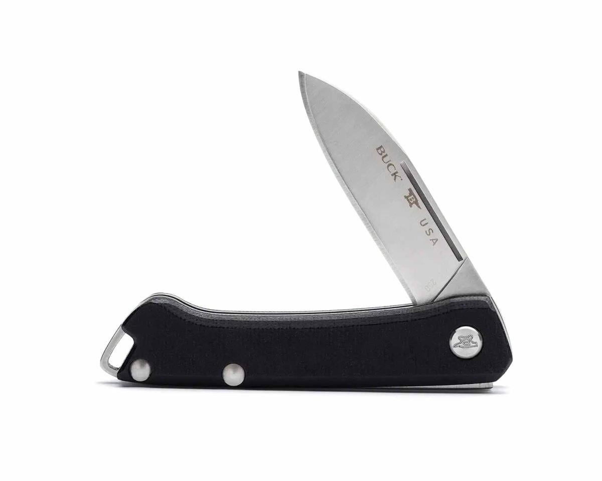 Buck 250 Saunter Geniş Ağız Çakı, Siyah