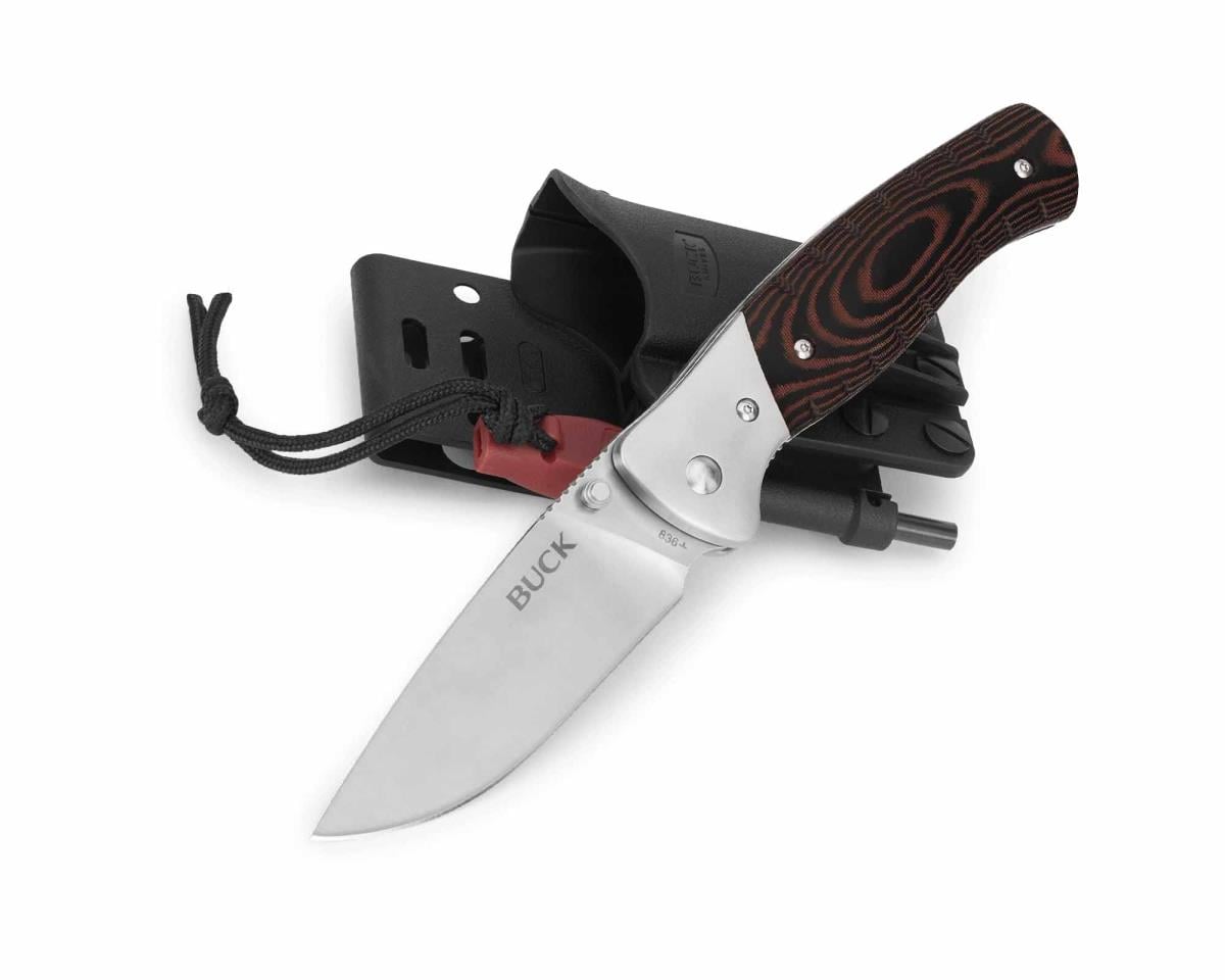 Buck 836 Folding Selkirk Çakı ve Ateşleyici, Blisterli