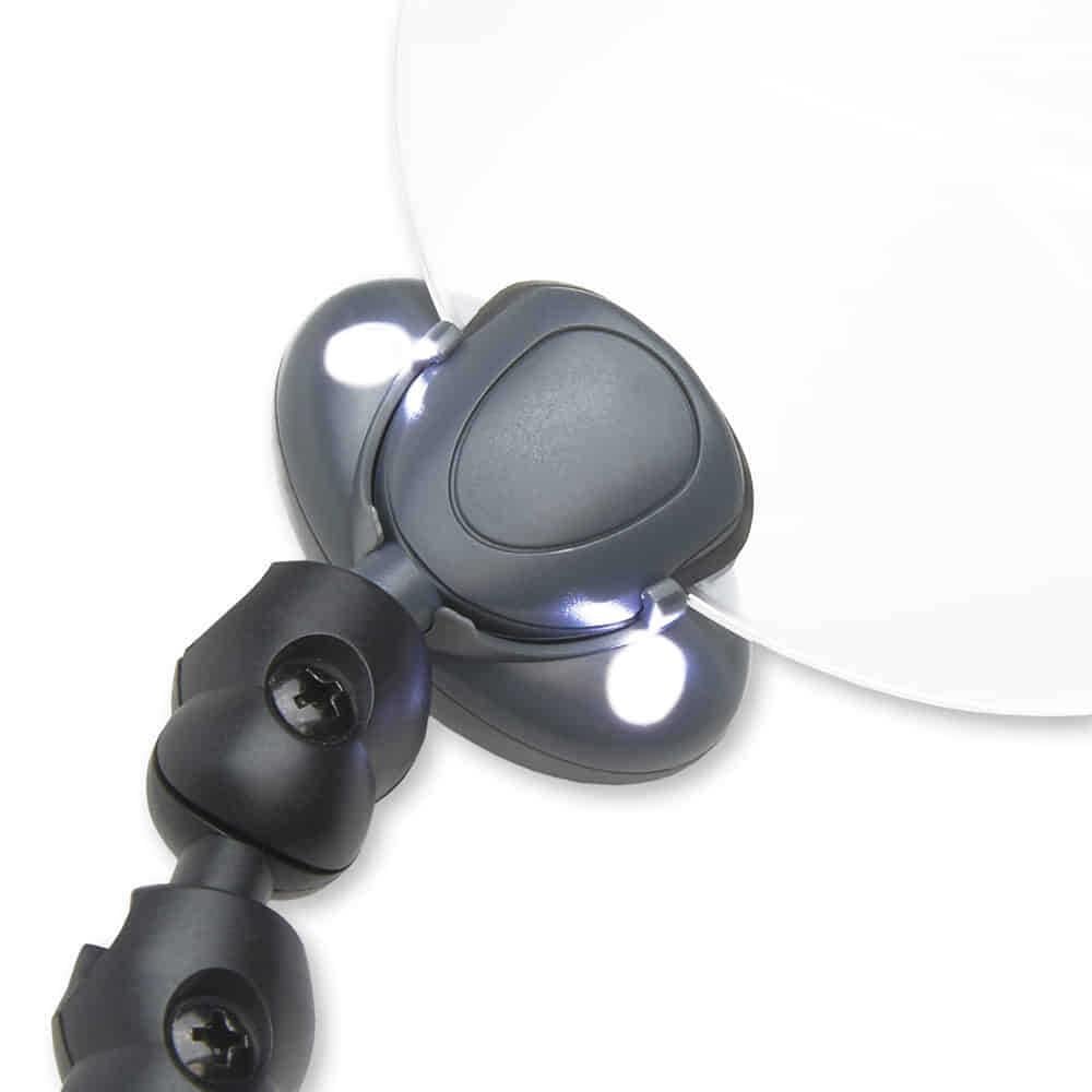 Carson AM-20 Attach-A-Mag™ Led Işıklı Masaüstü Büyüteç