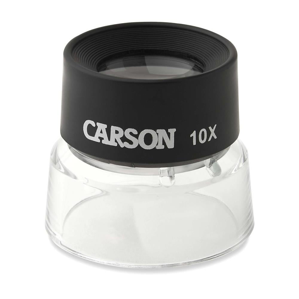 Carson LL-10 LumiLoupe™ 10x Odaklı Çift Lensli Stand Büyüteç