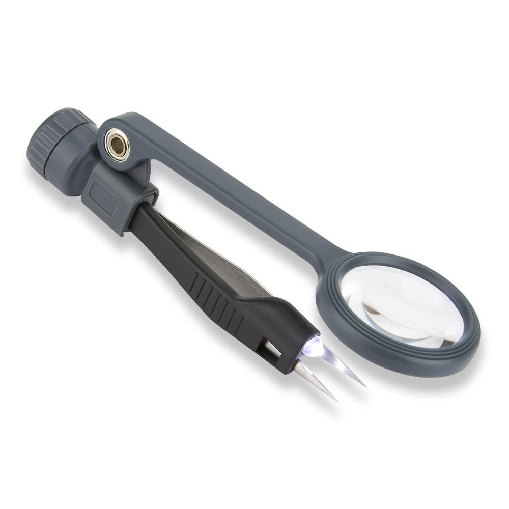 Carson MG-88 Lighted MagniGrip™ 4,5x Işıklı Cımbızlı Büyüteç