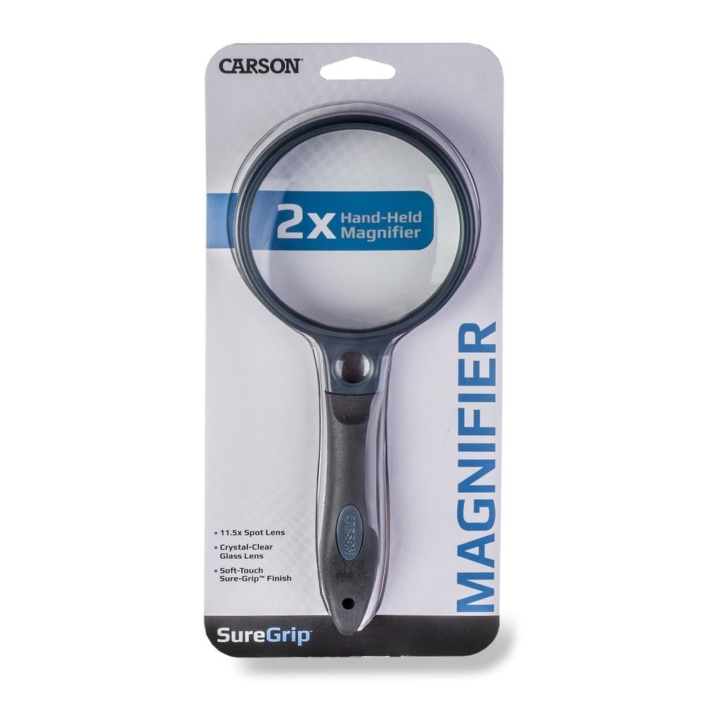 Carson SG-10 SureGrip™ 9cm 2x Büyütme 11,5x Spot Lens