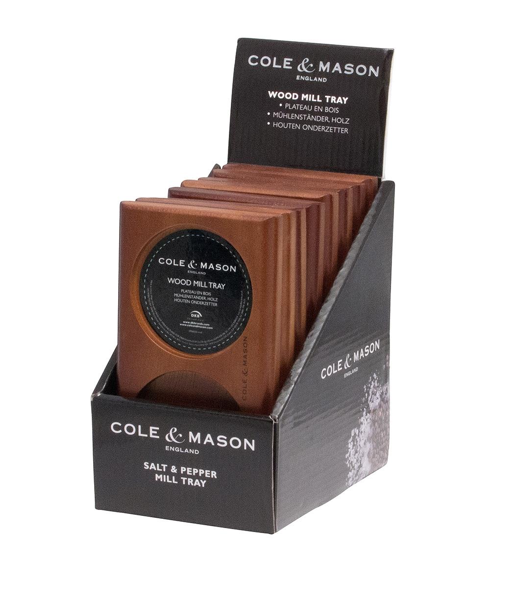 Cole & Mason H306129 Değirmen, Yağ, Sirke Şişe Tepsisi, 8li Stand