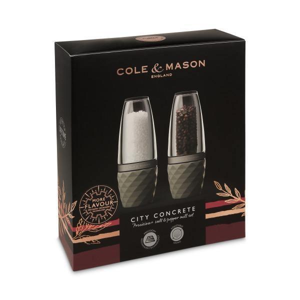 ​​Cole & Mason H321806 City Concrete 160mm Tuz&Biber Değirmen Seti