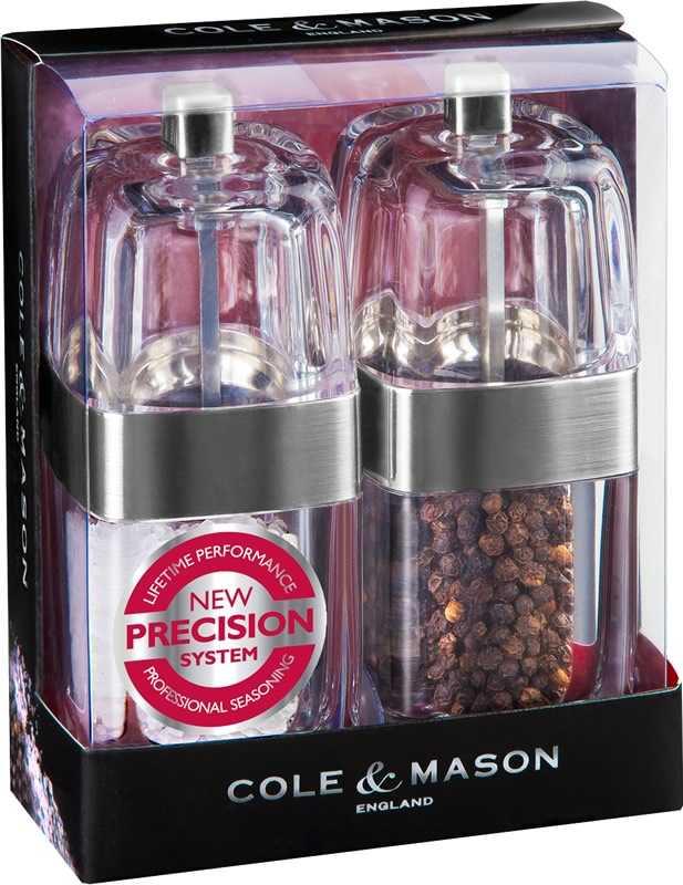 Cole & Mason H57478P Seville 140mm Tuz&Biber Değirmen Seti