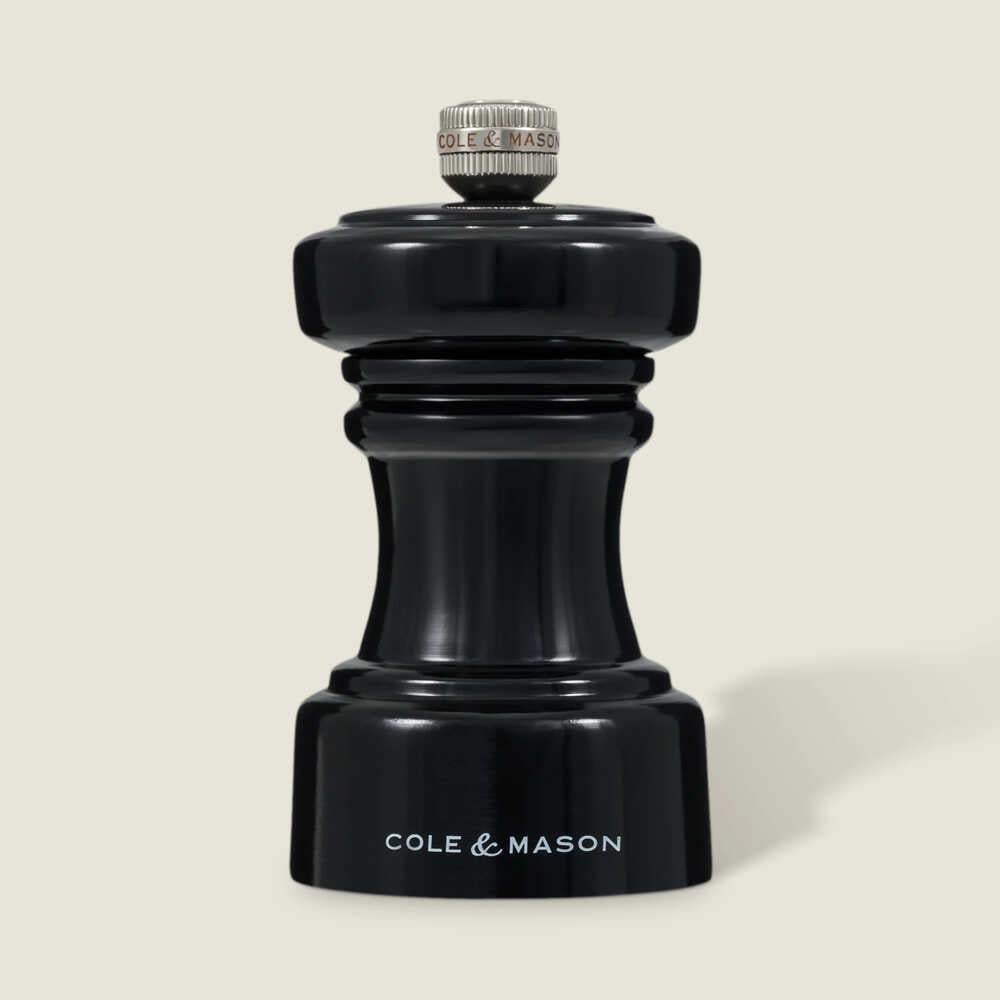 Cole & Mason Hoxton Parlak Siyah Tuz Değirmeni 104mm