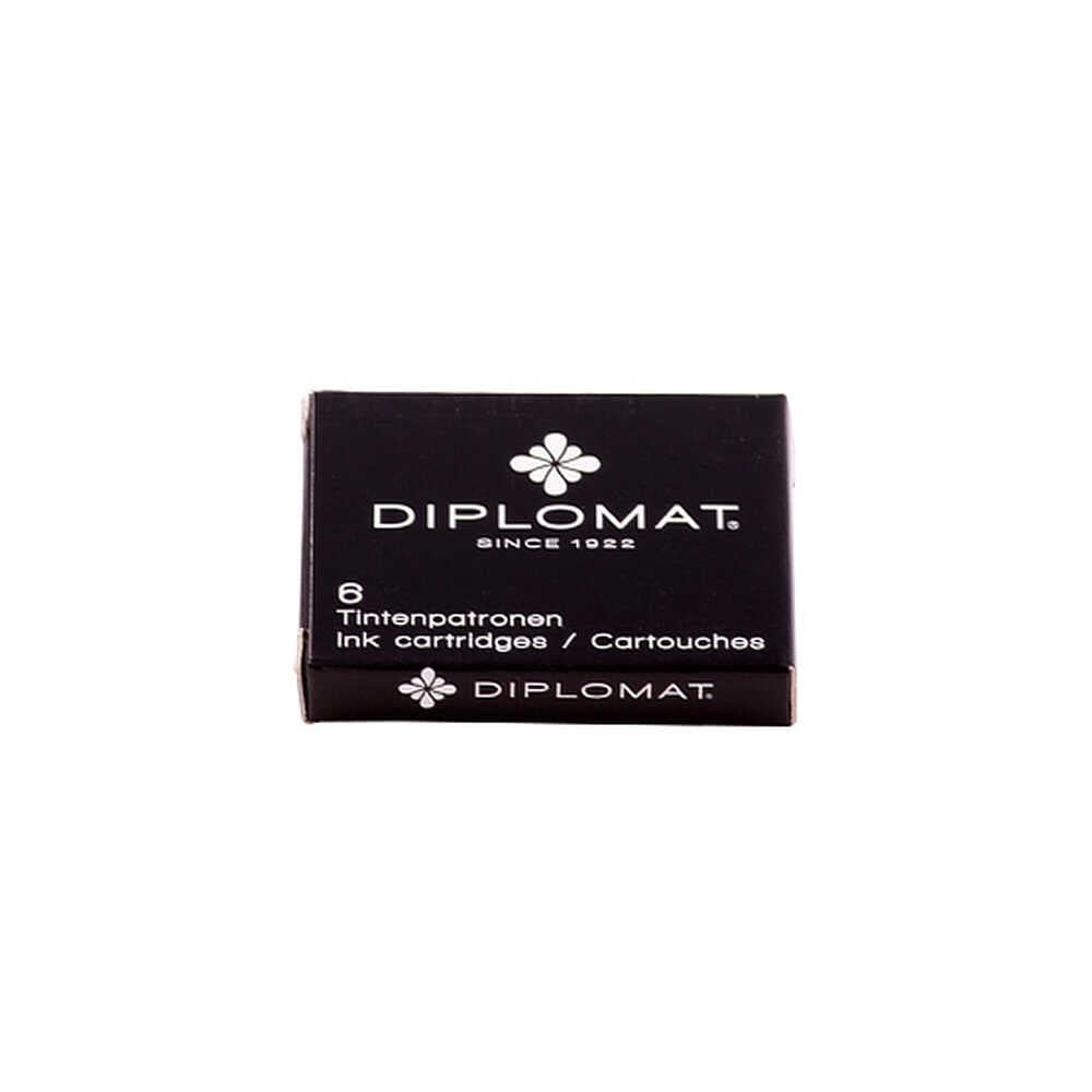 Diplomat 10701023 6lı Siyah Yedek Kartuş