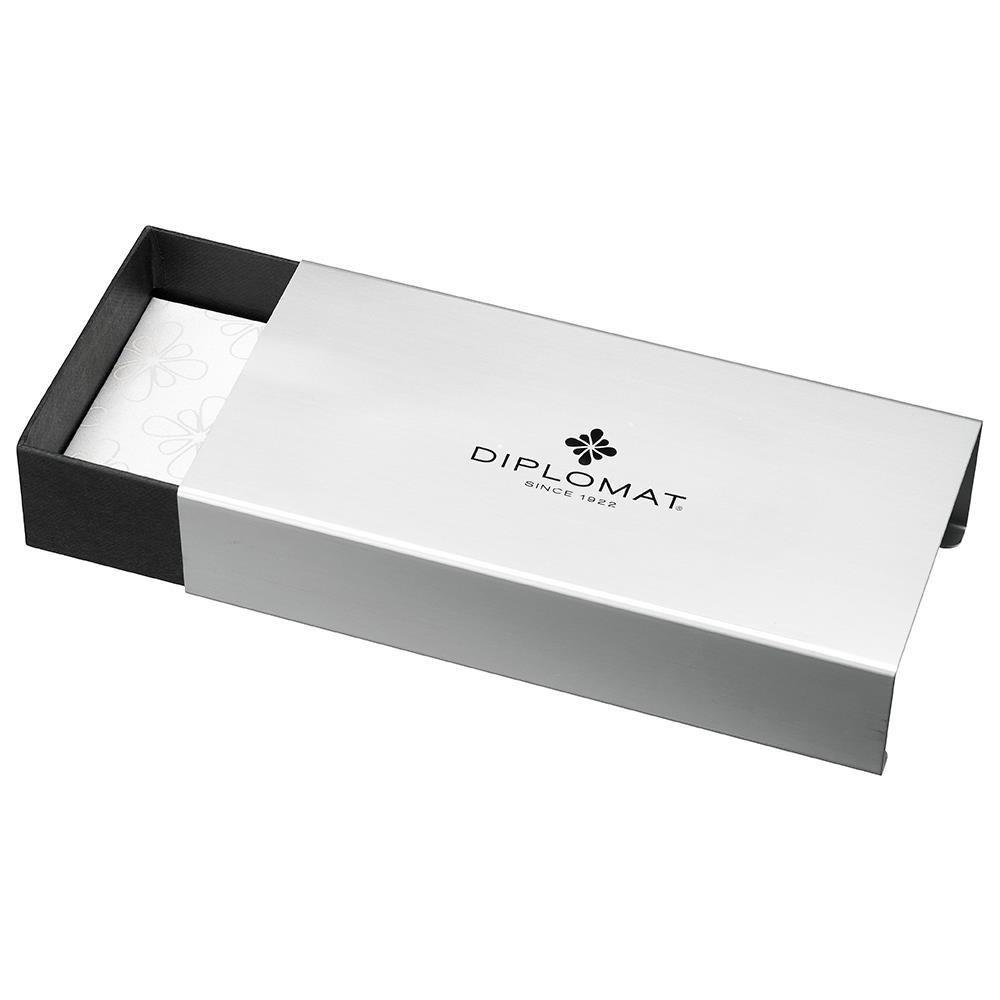 Diplomat D40314028 Aero Gri Dolma Kalem, Bold Uç