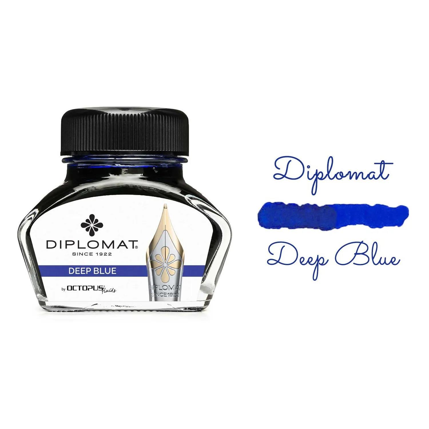 ​​​​​​Diplomat D41001043 30ml Koyu Mavi Mürekkep
