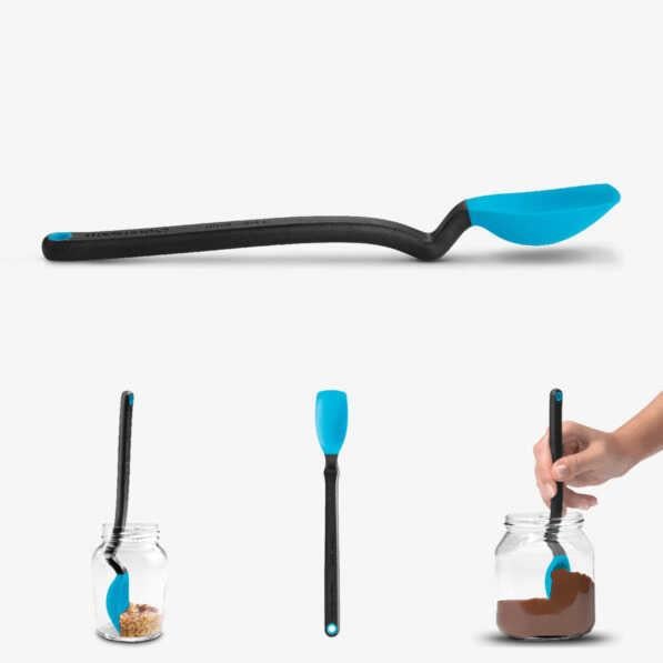 Dreamfarm Mini Supoon Silikon Kaşık, Mavi