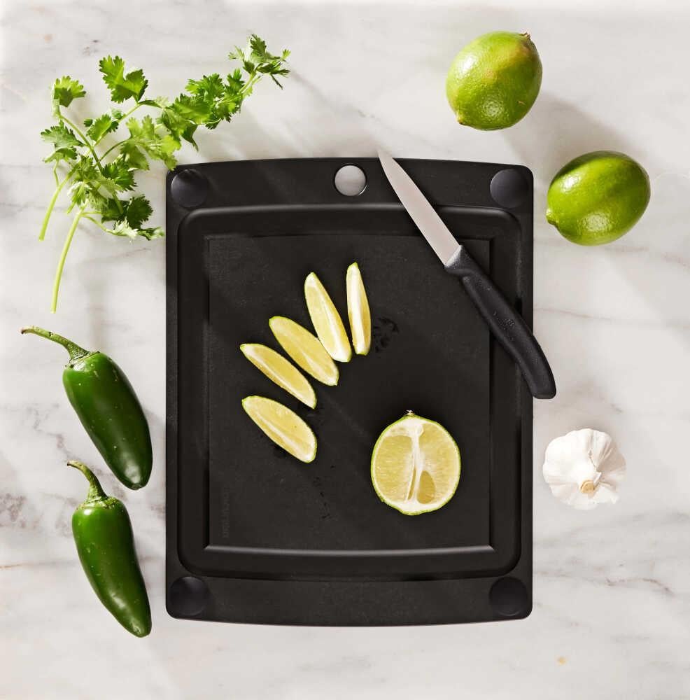Epicurean AllinOne Serisi Siyah Kesme Tahtası 29x23cm