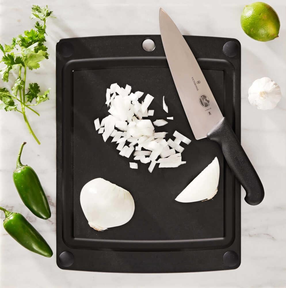 Epicurean AllinOne Serisi Siyah Kesme Tahtası 37x29cm
