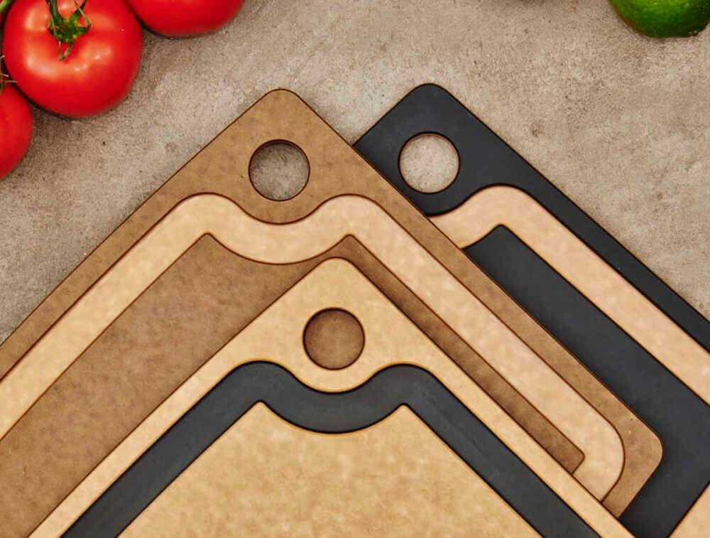 Epicurean Gurme Serisi Siyah Kesme Tahtası 50x38cm