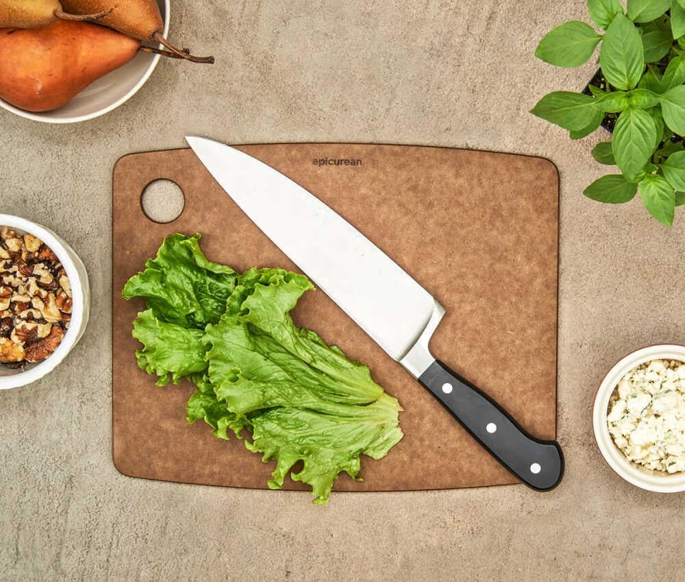 Epicurean Mutfak Serisi Kahverengi Kesme Tahtası 29x23cm
