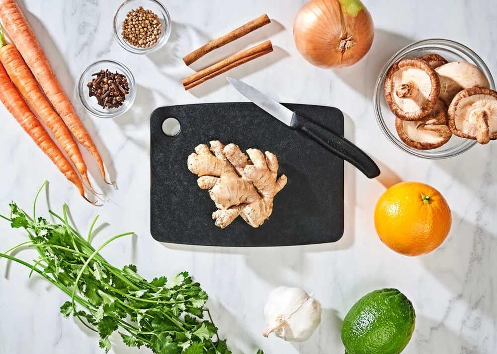 Epicurean Mutfak Serisi Siyah Kesme Tahtası 20x15cm