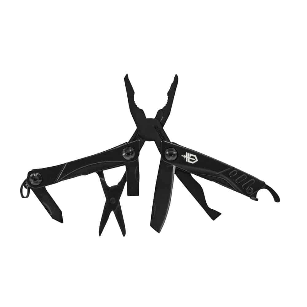 Gerber Gear Dime 12-in-1 Mini Çok Amaçlı Çakı, Cep Çakısı -Siyah
