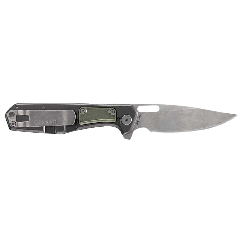 Gerber Gear MiniSada Katlanır Cep Bıçağı, Klipsli Çok Amaçlı Katlanabilir Bıçak - Yeşil