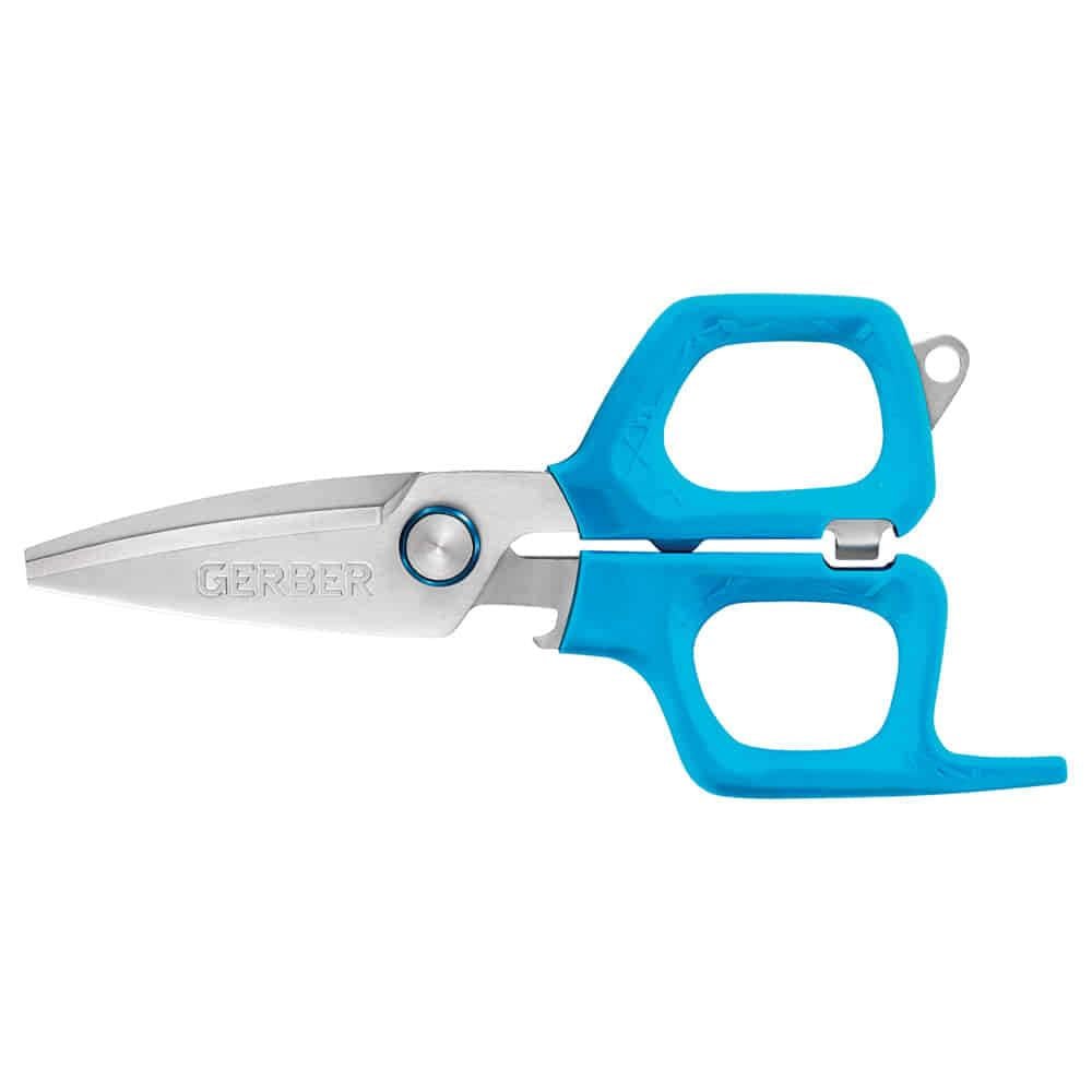 Gerber Gear Neat Freak Balıkçılık Makası - Tuzlu Suya Dayanıklı Balıkçı Makası - Mavi