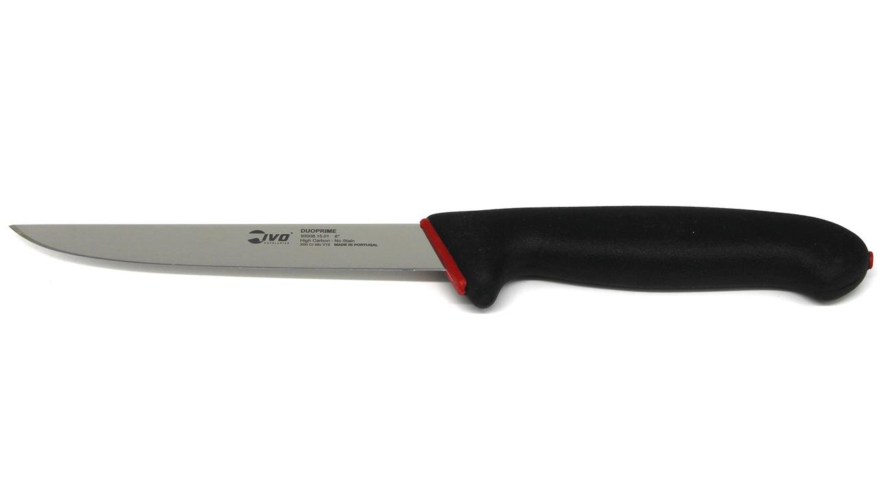 Ivo 93008 DuoPrime 15cm Kemik Sıyırma Bıçağı Siyah/Kırmızı