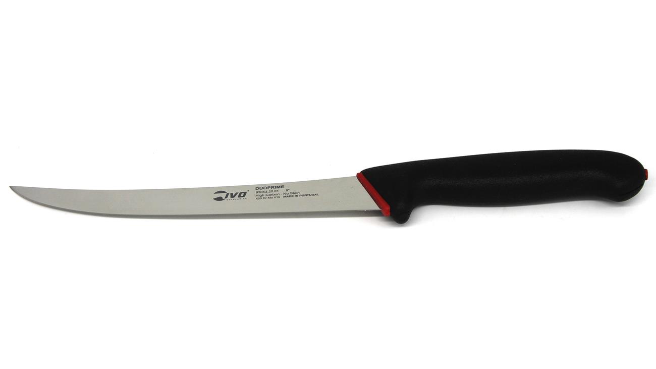 Ivo 93053 DuoPrime 20cm Kasap Bıçağı Siyah/Kırmızı