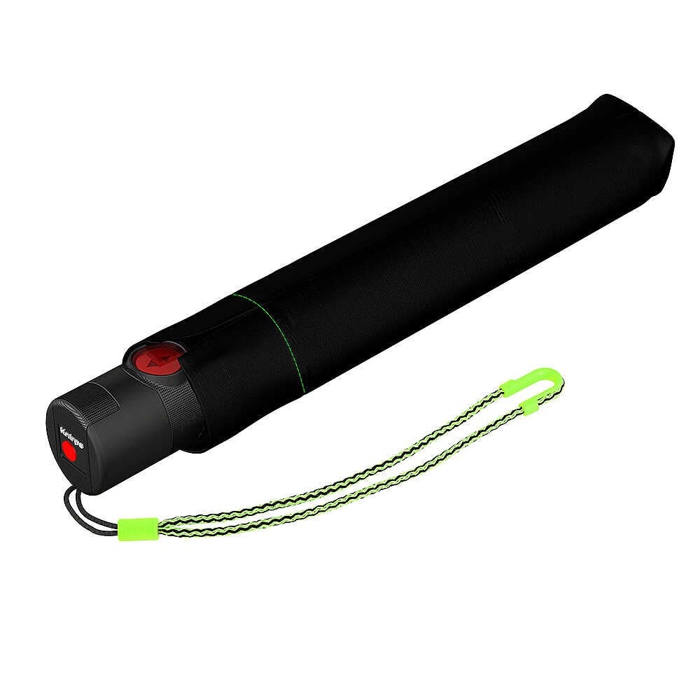 Knirps Ultralight Duomatic Şemsiye, Neon Siyah