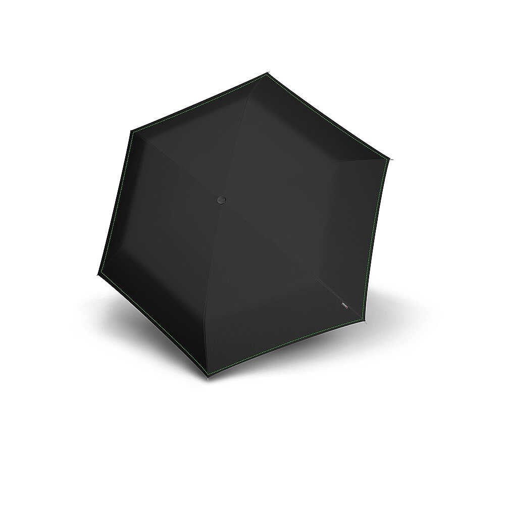 Knirps Ultralight Duomatic Şemsiye, Neon Siyah