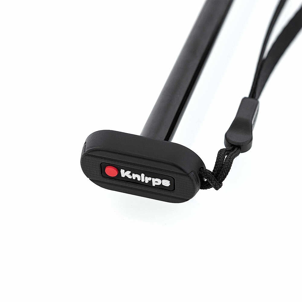 Knirps Ultralight Manuel Şemsiye, Siyah Desenli