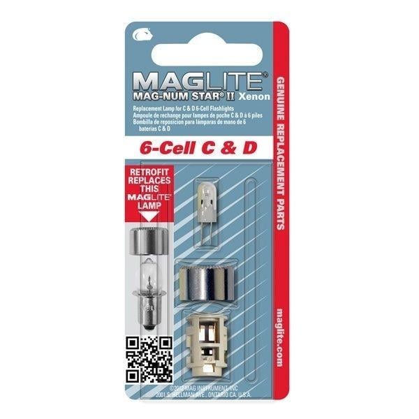 ​MagLite LMXA601 Mag-Num Star II 6-Cell Xenon Ampul