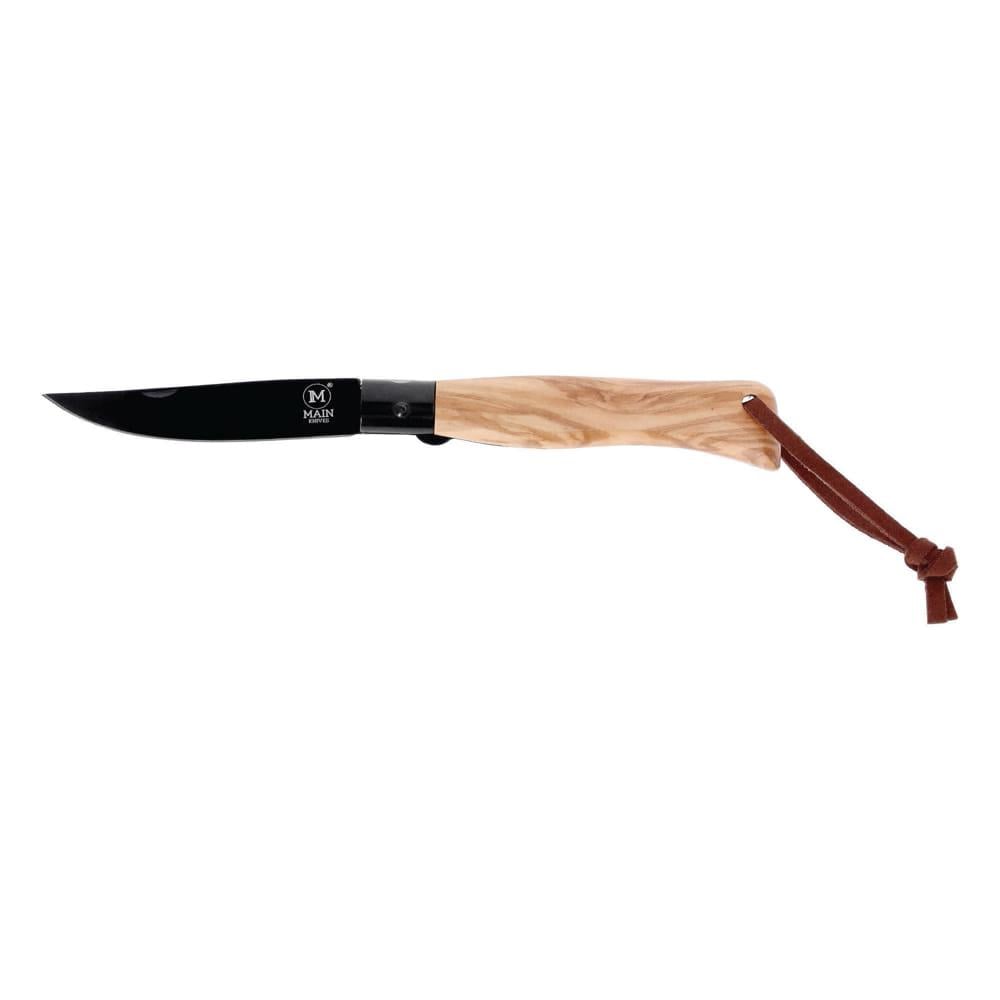 Main Knives 2000-L8 Titanyum Urban Line 8,7cm Çakı, Zeytin Ağacı