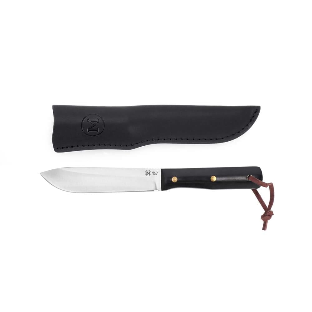 Main Knives 3000 13 Survival 7cm Bıçak, Siyah Ağaç