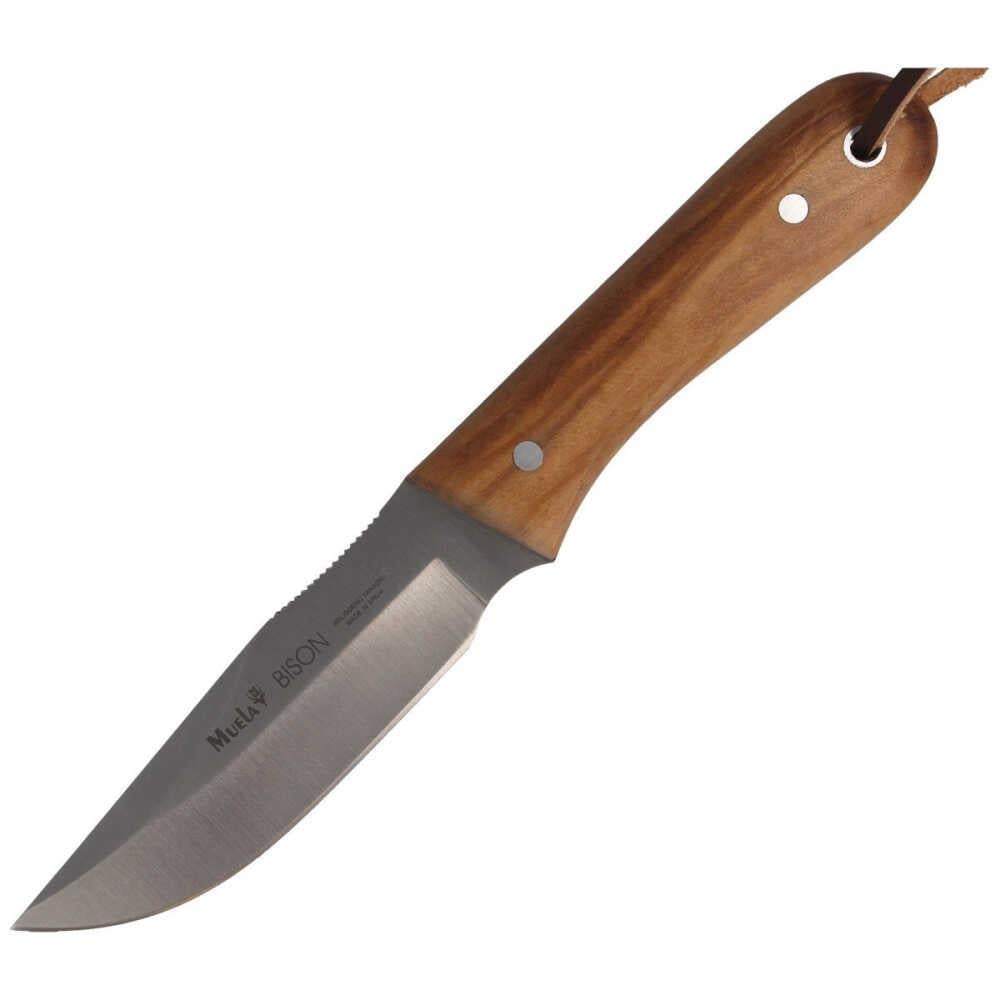 Muela BISON-9.OL Zeytin Ağacı Saplı Bıçak