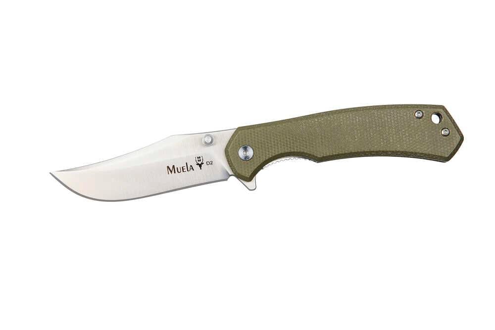 Muela Vibora Yeşil Micarta Saplı Çakı