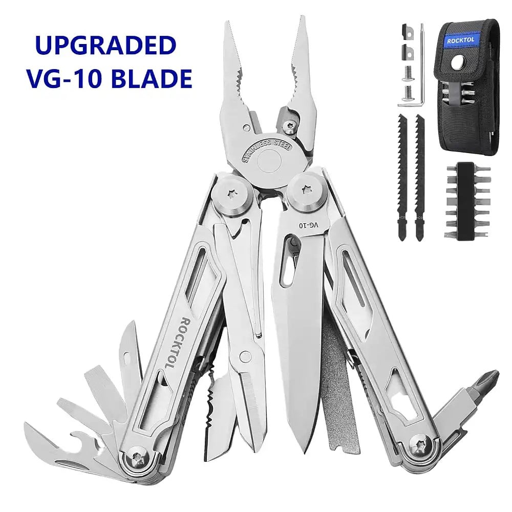 Rocktol SK05VG 29 Fonksiyonlu Multitool Pense Kılıflı