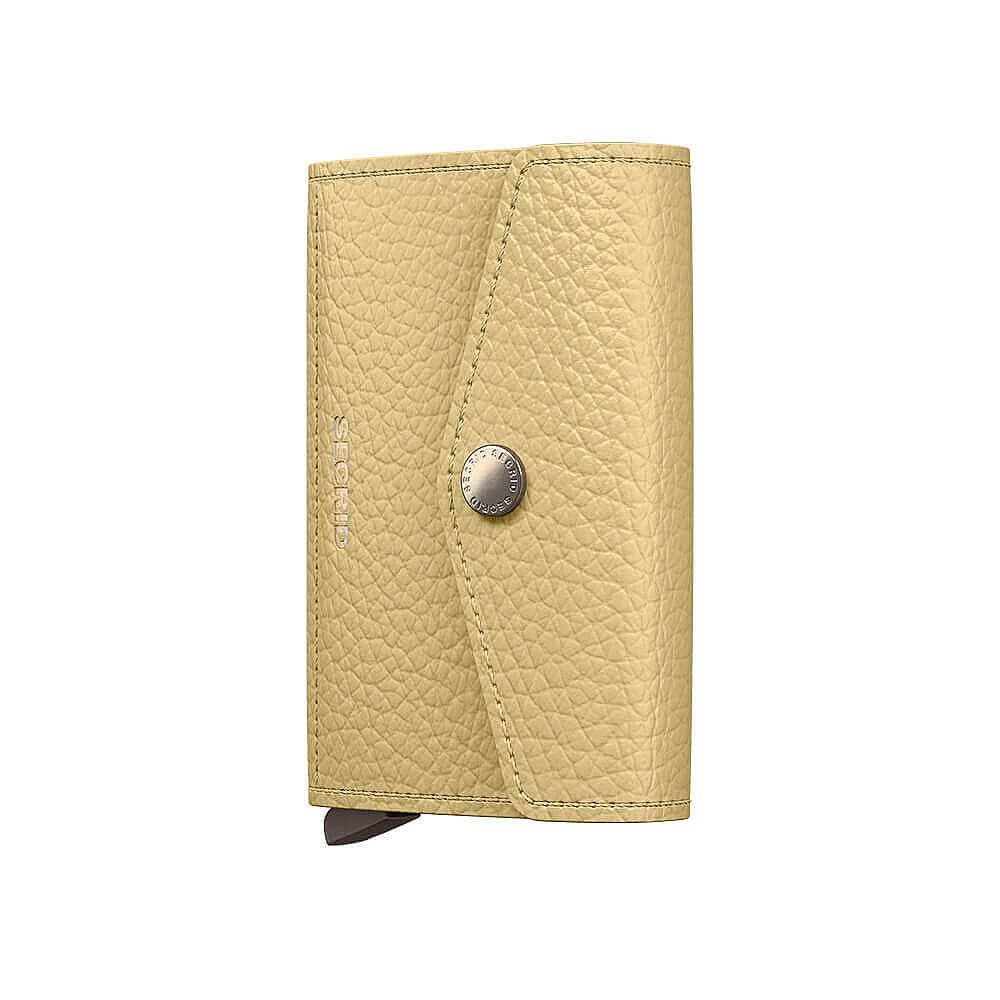 Secrid Envelope Wallet Pebble Kartlık Cüzdan, Açık Sarı