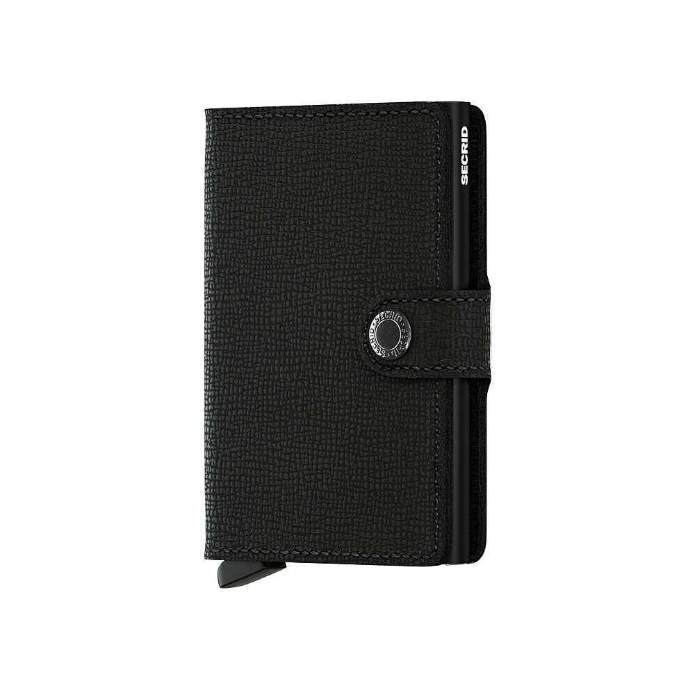 Secrid Miniwallet Crisple Cüzdan, Siyah